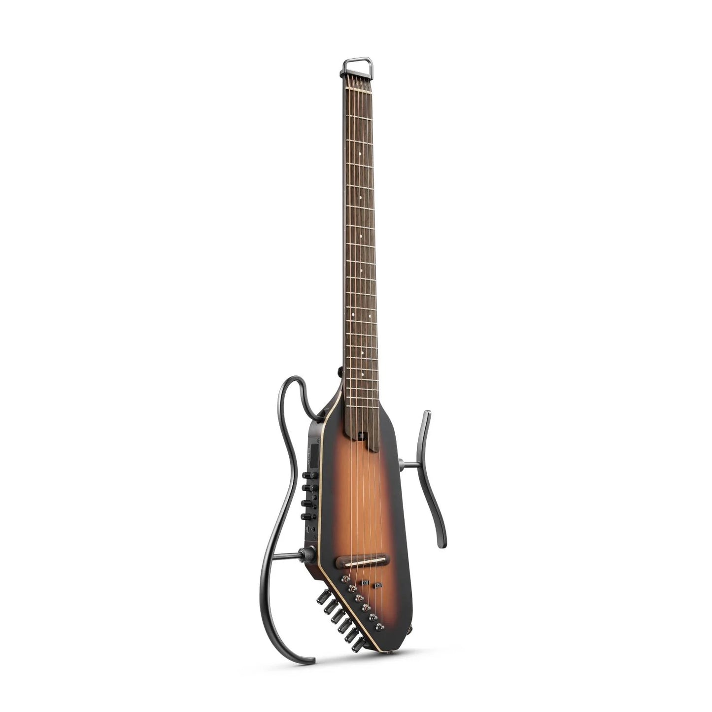 HUSH™ I PRO Acoustic-Electric Travel Guitar Kit with Sound Effects