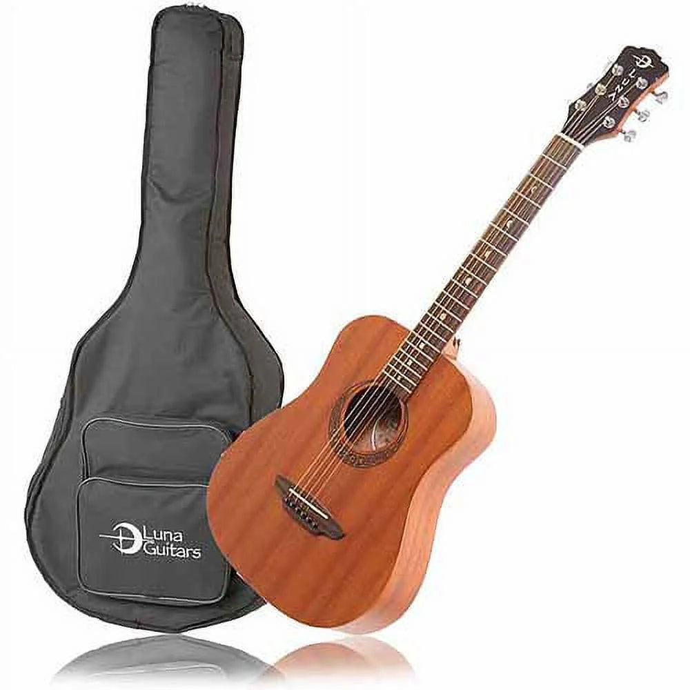 Safari Muse Travel Acoustic Guitar Mahogany with Gig Bag