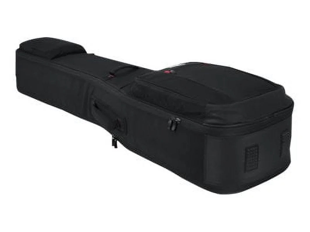 Cases Pro-Go Deluxe Double Electric Bass Guitar Gig Bag