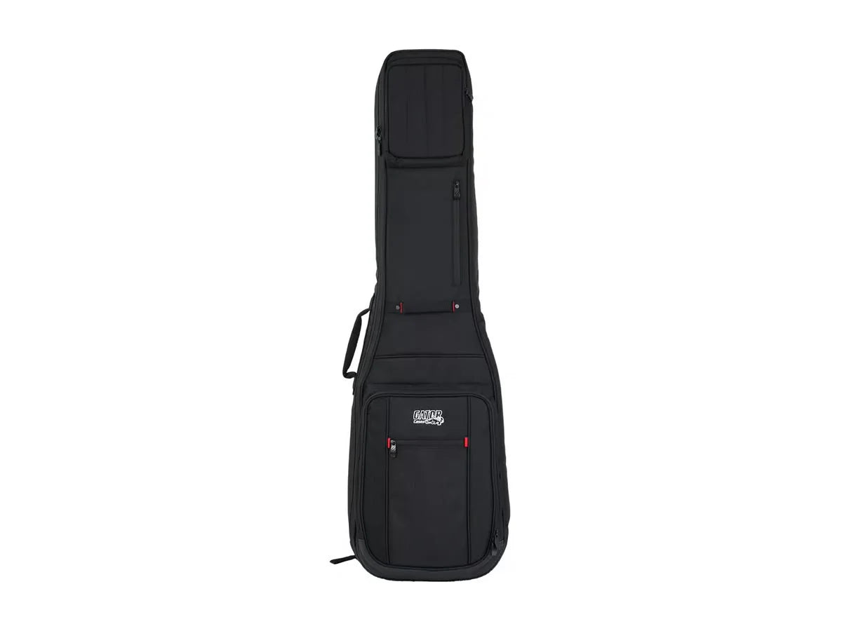 Cases Pro-Go Deluxe Double Electric Bass Guitar Gig Bag