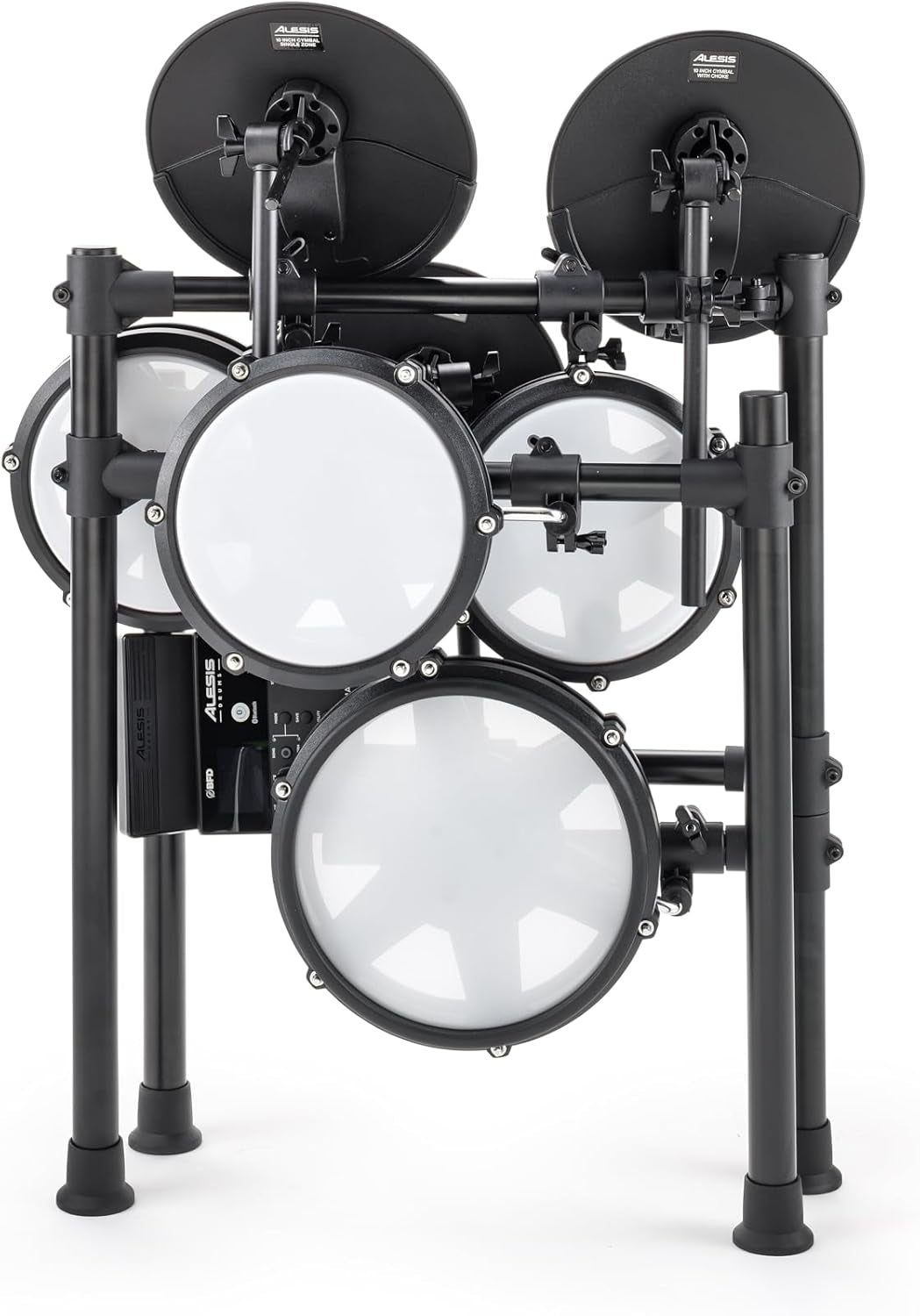 Alesis Nitro Max Electric Drum Kit – Mesh Pads, USB MIDI, 440+ Sounds, Bluetooth