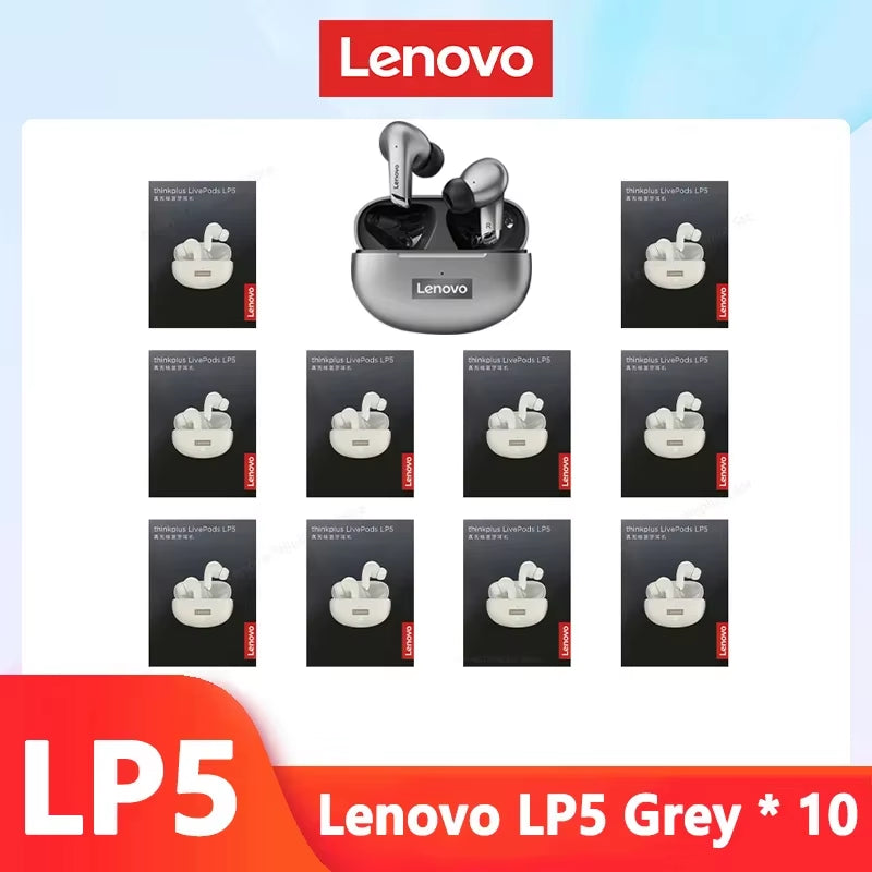 100% Original LP5 Wireless Bluetooth Earbuds Hifi Music Earphone with Mic Headphones Sports Waterproof Headset 2022 New