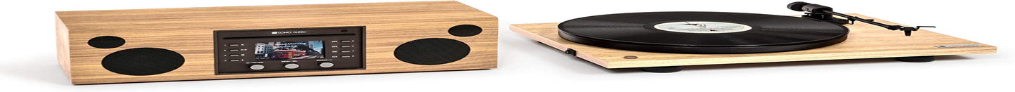 : Musica + Turntable Bundle (Hickory/Black)