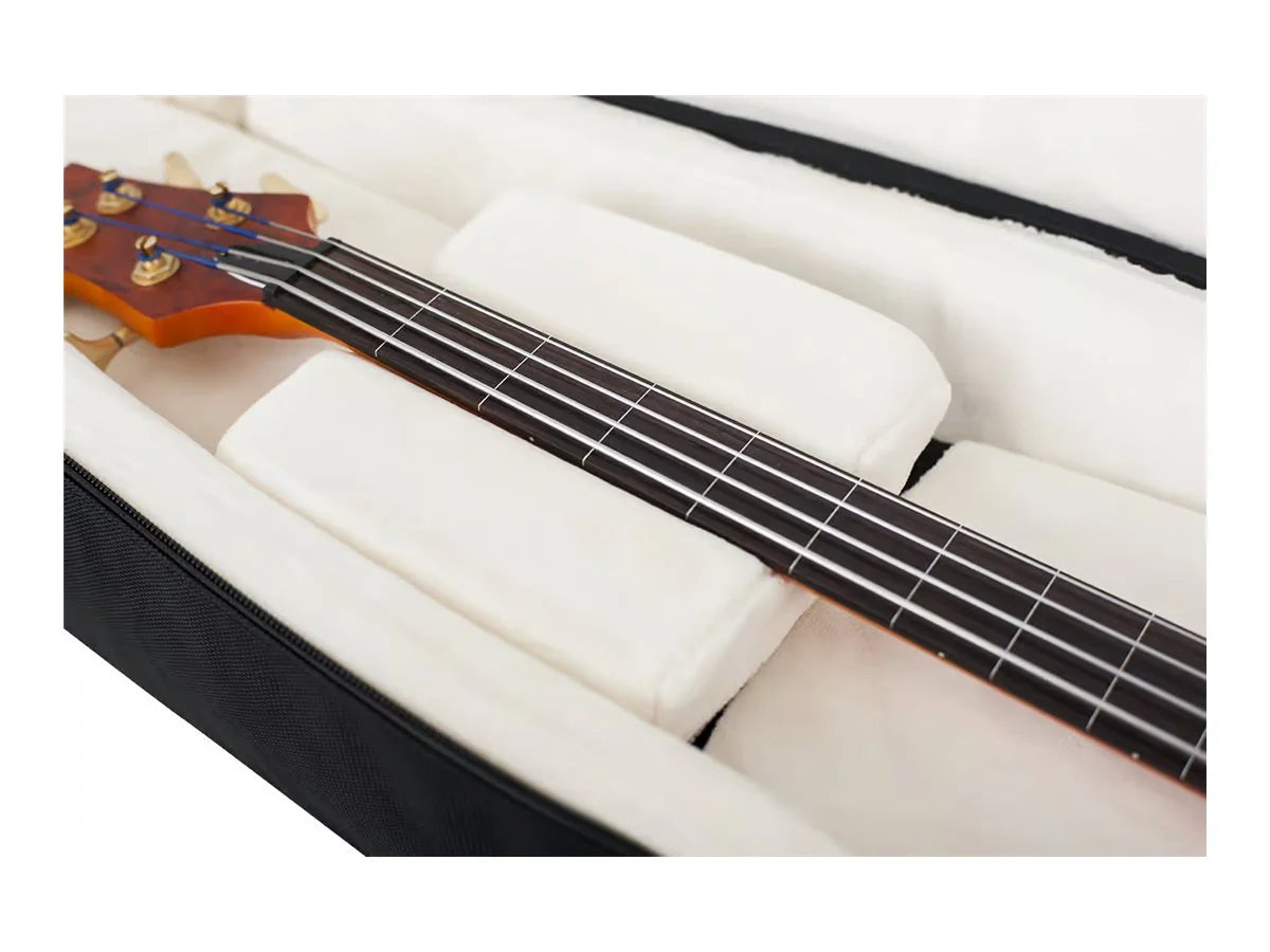 Cases Pro-Go Deluxe Double Electric Bass Guitar Gig Bag