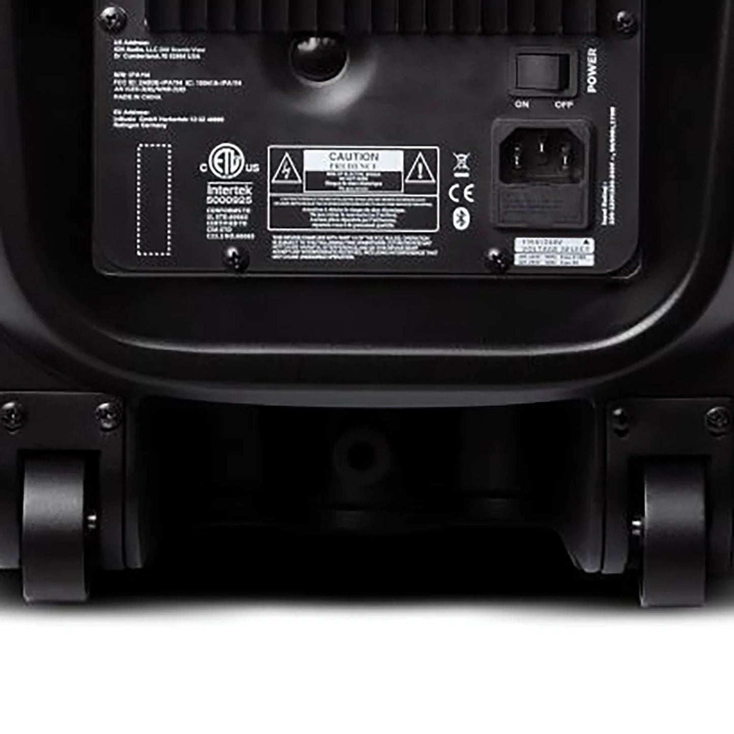 Pro Glow 1500 Portable Bluetooth Speaker, Black, PROGLOW1500