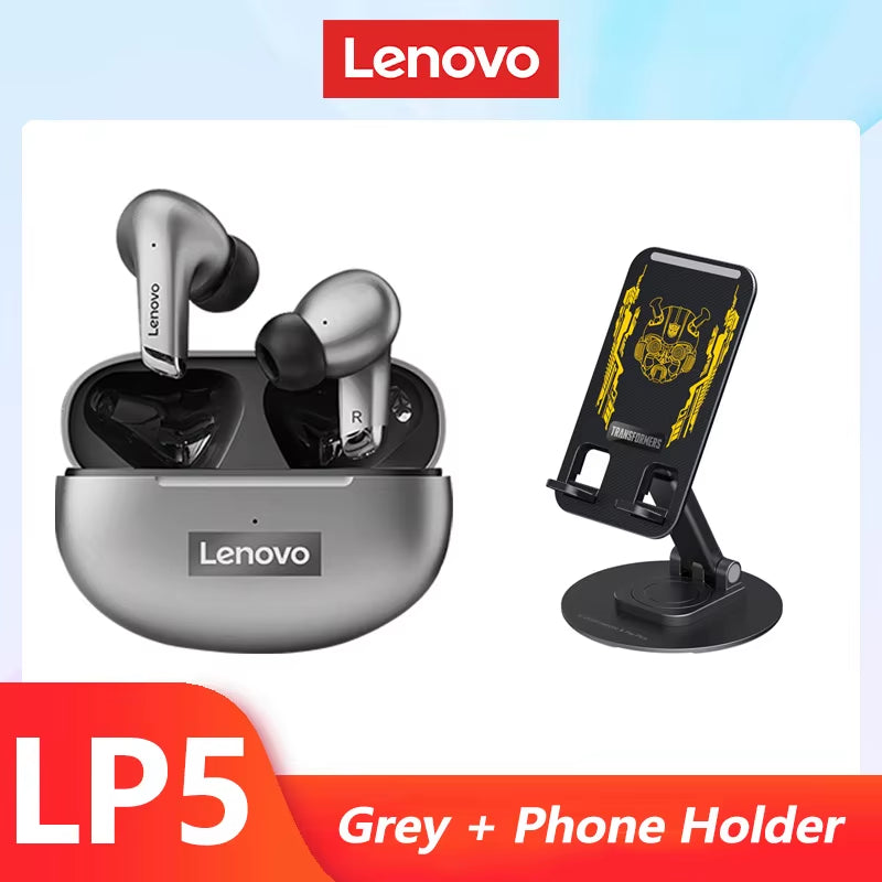 100% Original LP5 Wireless Bluetooth Earbuds Hifi Music Earphone with Mic Headphones Sports Waterproof Headset 2022 New