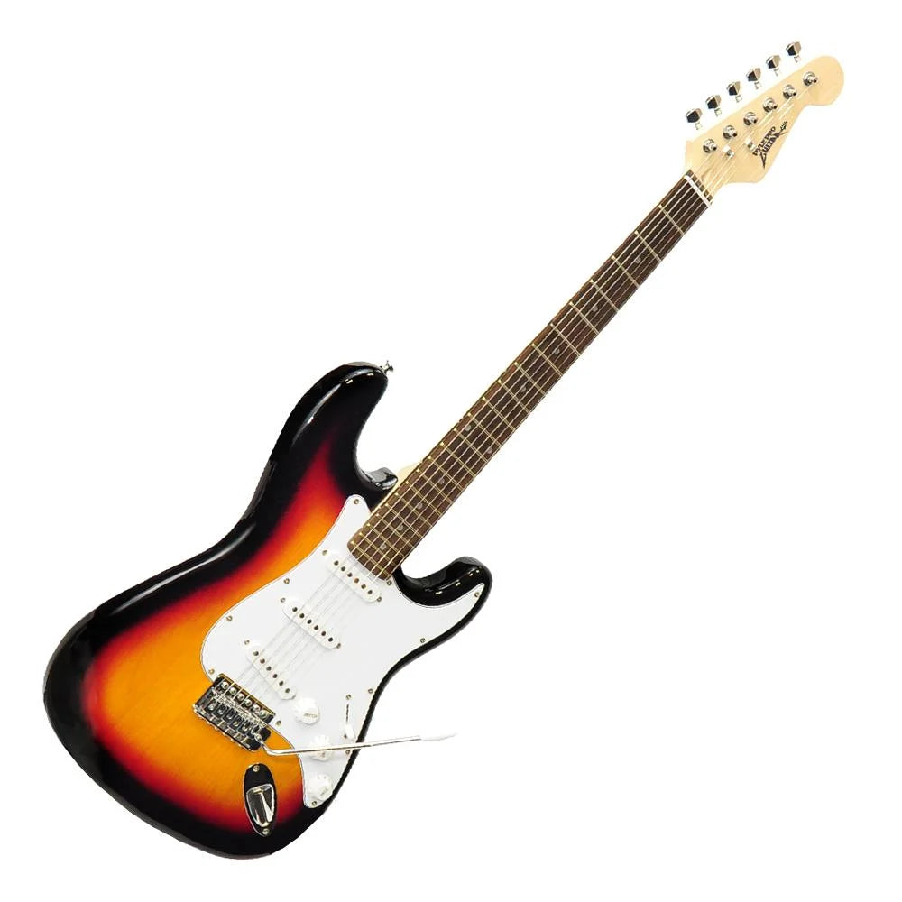 PEGKT15SB - Beginners Electric Guitar Kit, Includes Amplifier & Accessories (Sunburst)