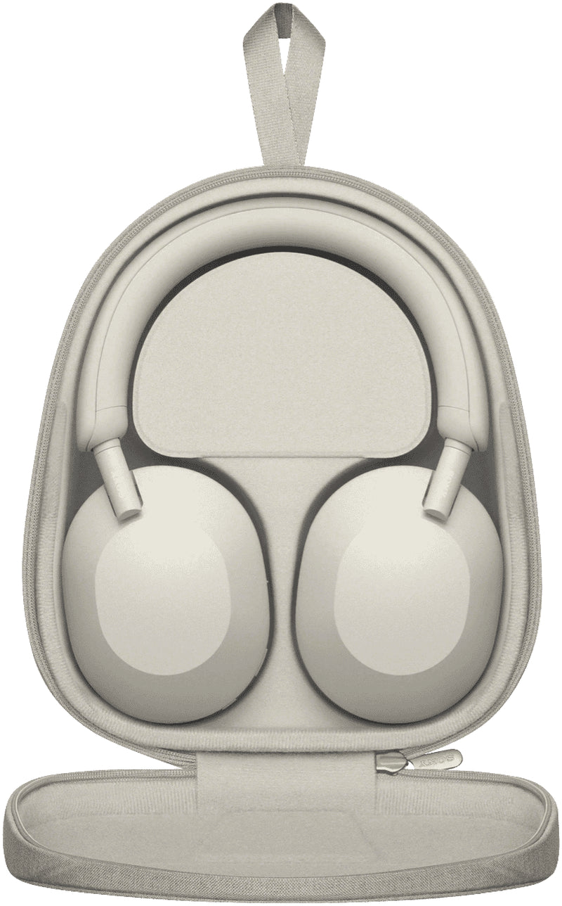 Sony Premium Noise Cancelling Headphones - Silver Ear Stereo WH1000XM5S