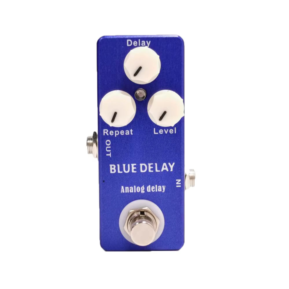 Mosky Guitar Pedal Overdrive Distortion Booster Delay Fuzz Effect Pedal Power Supply Cabinet Simulation Guitar Accessories