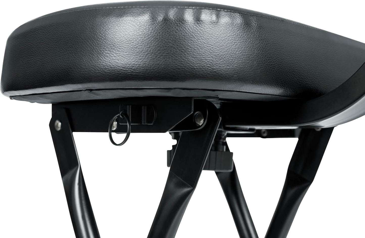 Guitar Seating with Padded Cushion; Ergonomic Backrest and Fold Out with Stand; Holds Both Acoustic and Electric Guitars (GFW-GTR-SEAT)