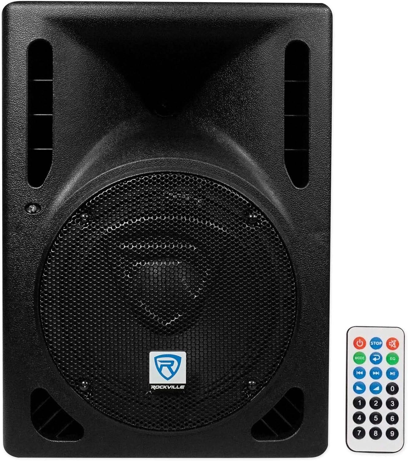RPG8BT V2 8" Powered 400W DJ PA Speaker Bluetooth/Wireless/Remote/Eq, Black