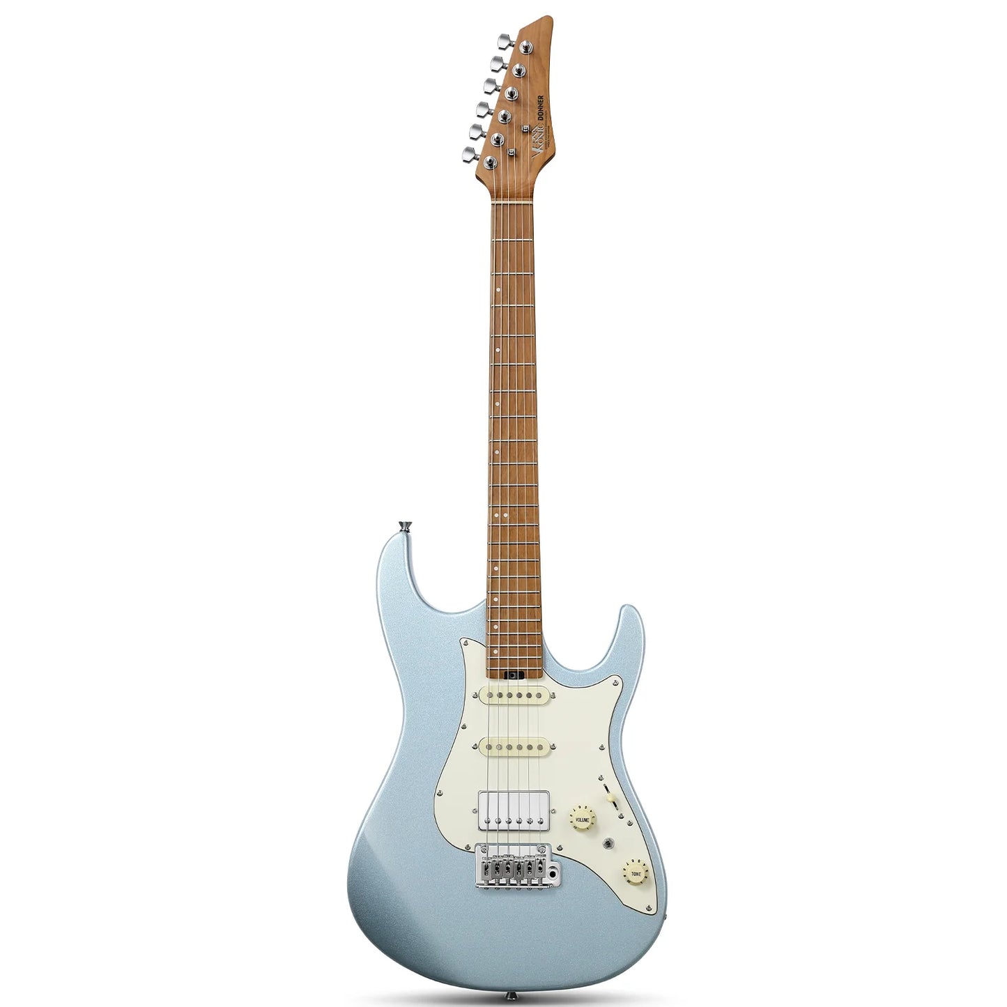 DST-550 39-Inch ST Electric Guitar HSS Pickup Solid Double-Cut Poplar Body