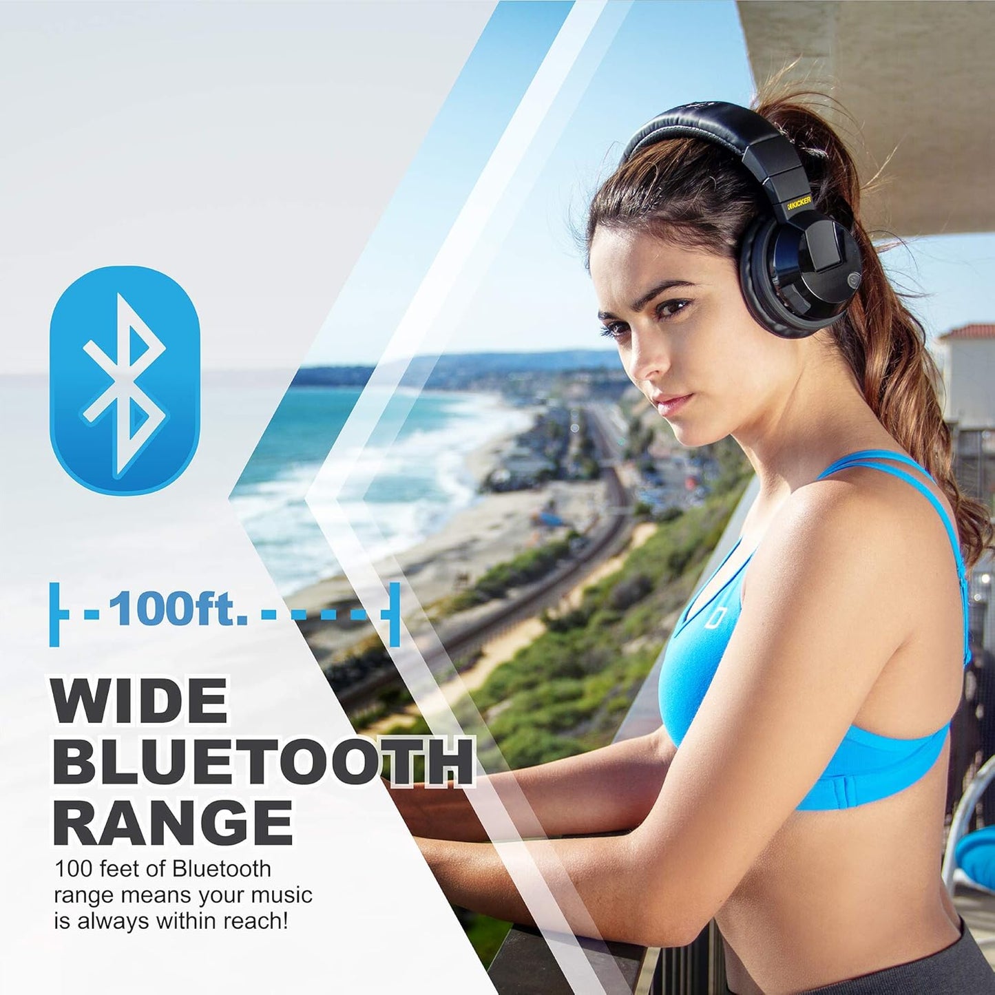 Tabor2 Bluetooth Headphones over the Ear Wireless Earphones with Microphone, Passive Noise Reducing, Soft Comfort Padding, Extra Bass Clear Crisp Treble