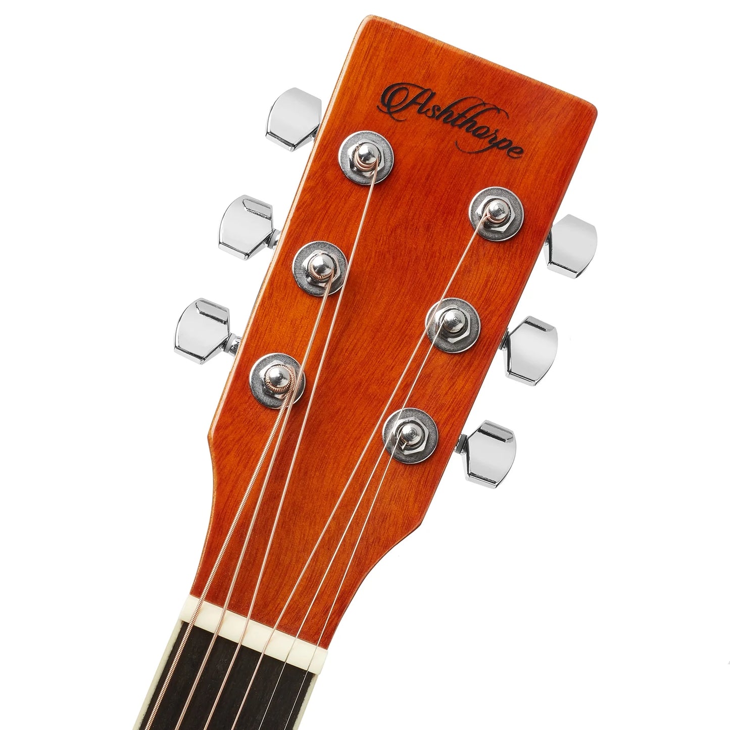 Full-Size Cutaway Thinline Acoustic Electric Guitar Package, Natural