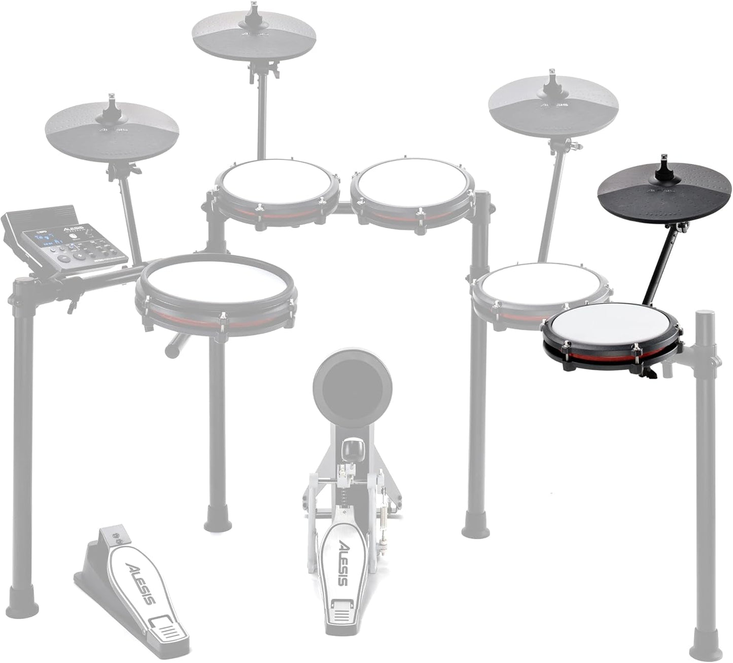 Drums Nitro Max Expansion Pack - Electric Drum Set Expansion for Nitro Max Kit W