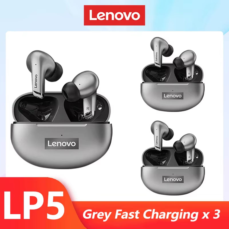 100% Original LP5 Wireless Bluetooth Earbuds Hifi Music Earphone with Mic Headphones Sports Waterproof Headset 2022 New