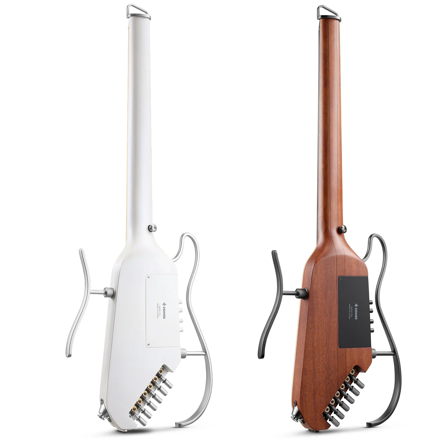 HUSH™ I PRO Acoustic-Electric Travel Guitar Kit with Sound Effects