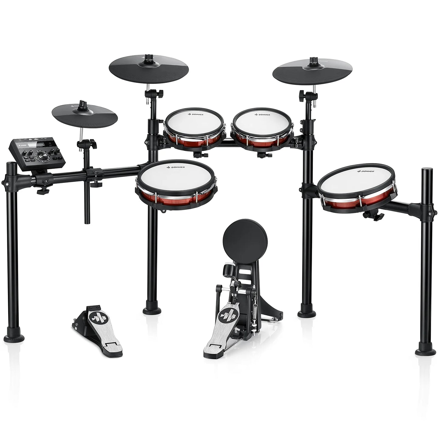 DED-200 MAX Electronic Drum Set 5-Drum 3-Cymbal with Drum Throne/Headphone