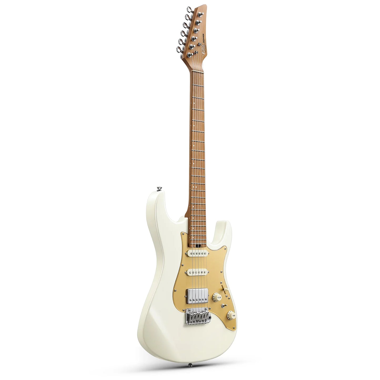DST-550 39-Inch ST Electric Guitar HSS Pickup Solid Double-Cut Poplar Body
