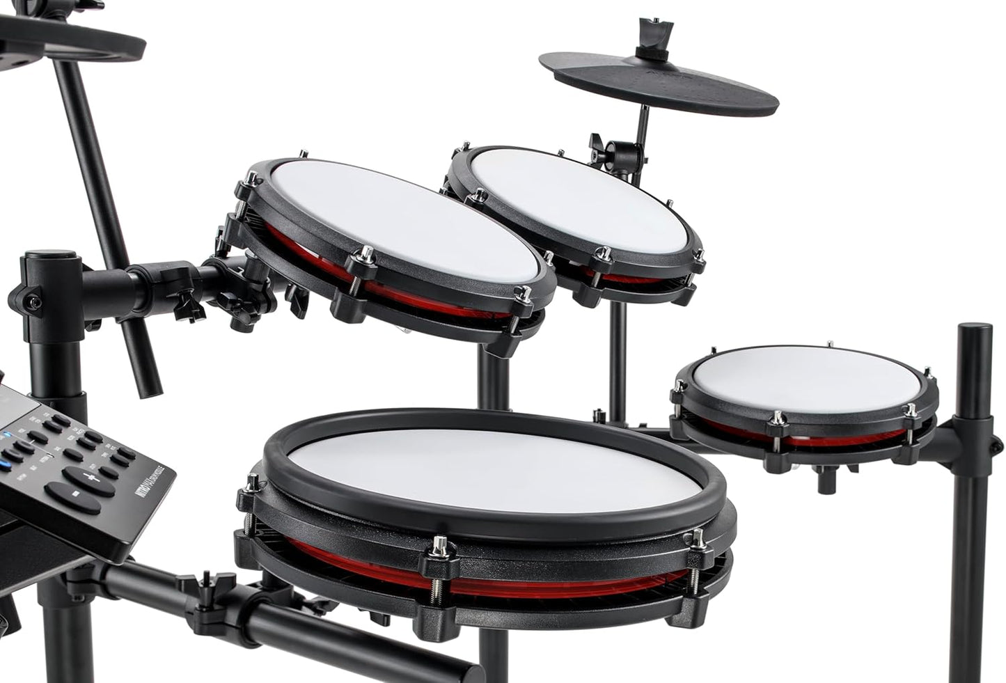 Alesis Nitro Max Electric Drum Kit – Mesh Pads, USB MIDI, 440+ Sounds, Bluetooth