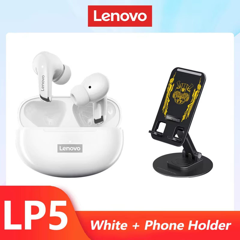 100% Original LP5 Wireless Bluetooth Earbuds Hifi Music Earphone with Mic Headphones Sports Waterproof Headset 2022 New