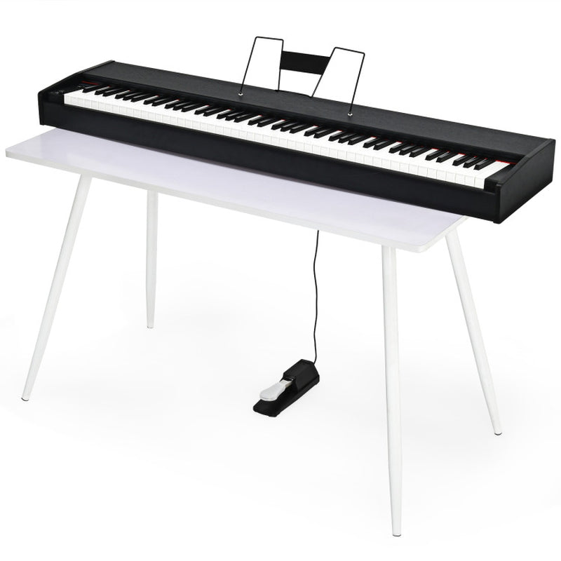 88-Key Full Size Digital Piano Weighted Keyboard with Sustain Pedal