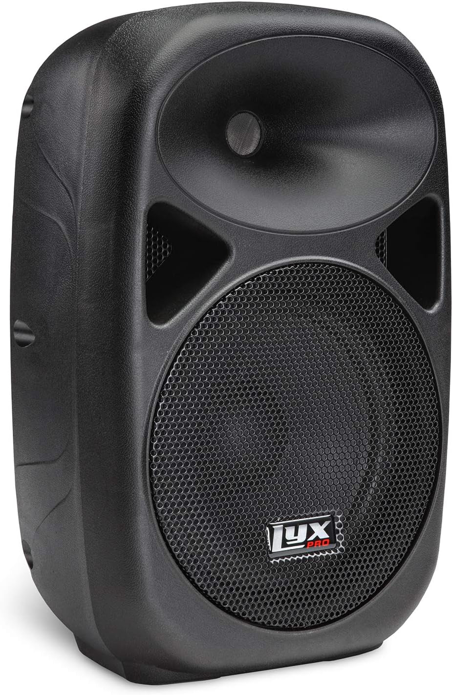 8" Inch Passive DJ PA Speaker System Xlr,1/4,Speakon, Connections Daisy Chain Compatible, 8 Ohm, Lightweight, Stand Mountable,