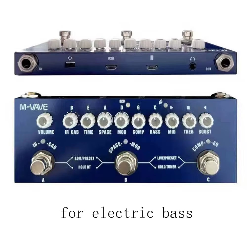 Cube Baby for Electric Guitar/Bass/Acoustic Guitar,Dig Series Reverb Delay Effect Pedal True Bypass Pedal