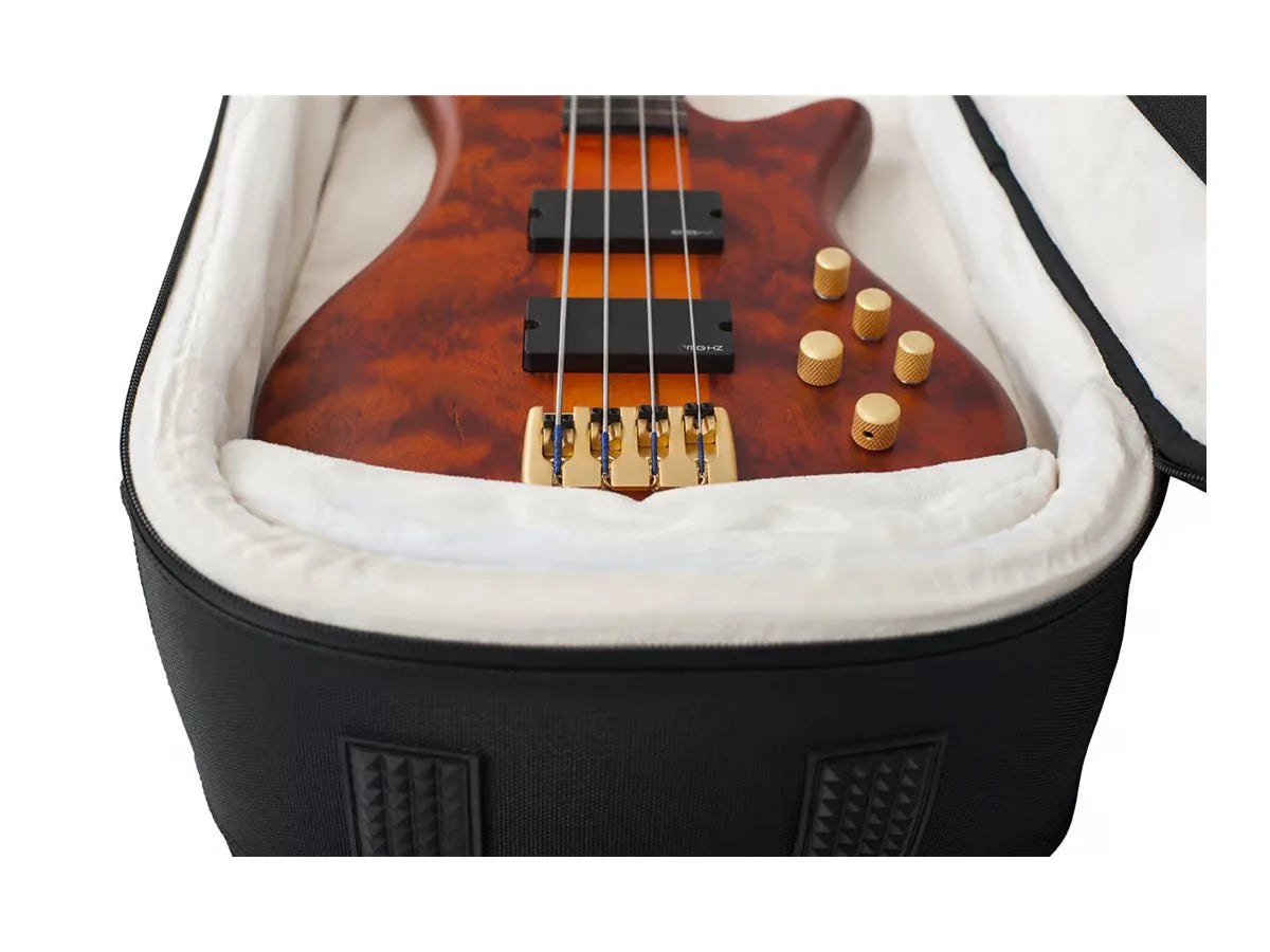 Cases Pro-Go Deluxe Double Electric Bass Guitar Gig Bag