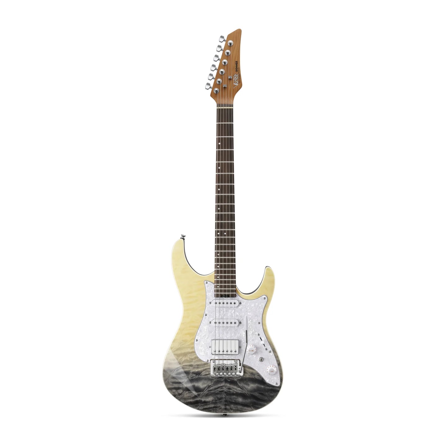 DST-550 39-Inch ST Electric Guitar HSS Pickup Solid Double-Cut Poplar Body