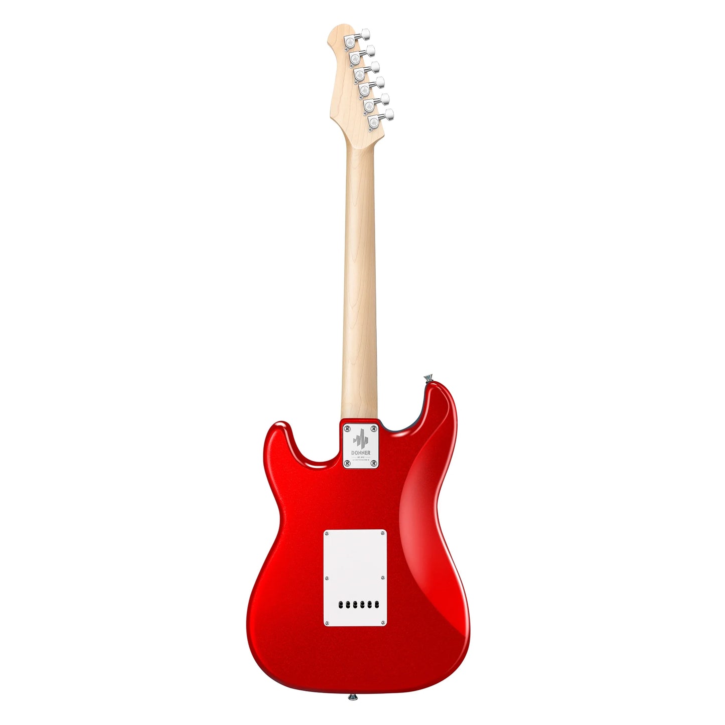 39" Electric Guitar Beginner Kit Solid Body Full Size Red HSS Pick up for Starter, with Amplifier, Bag, Digital Tuner, Capo, Strap, String,Cable, Picks DST-102R