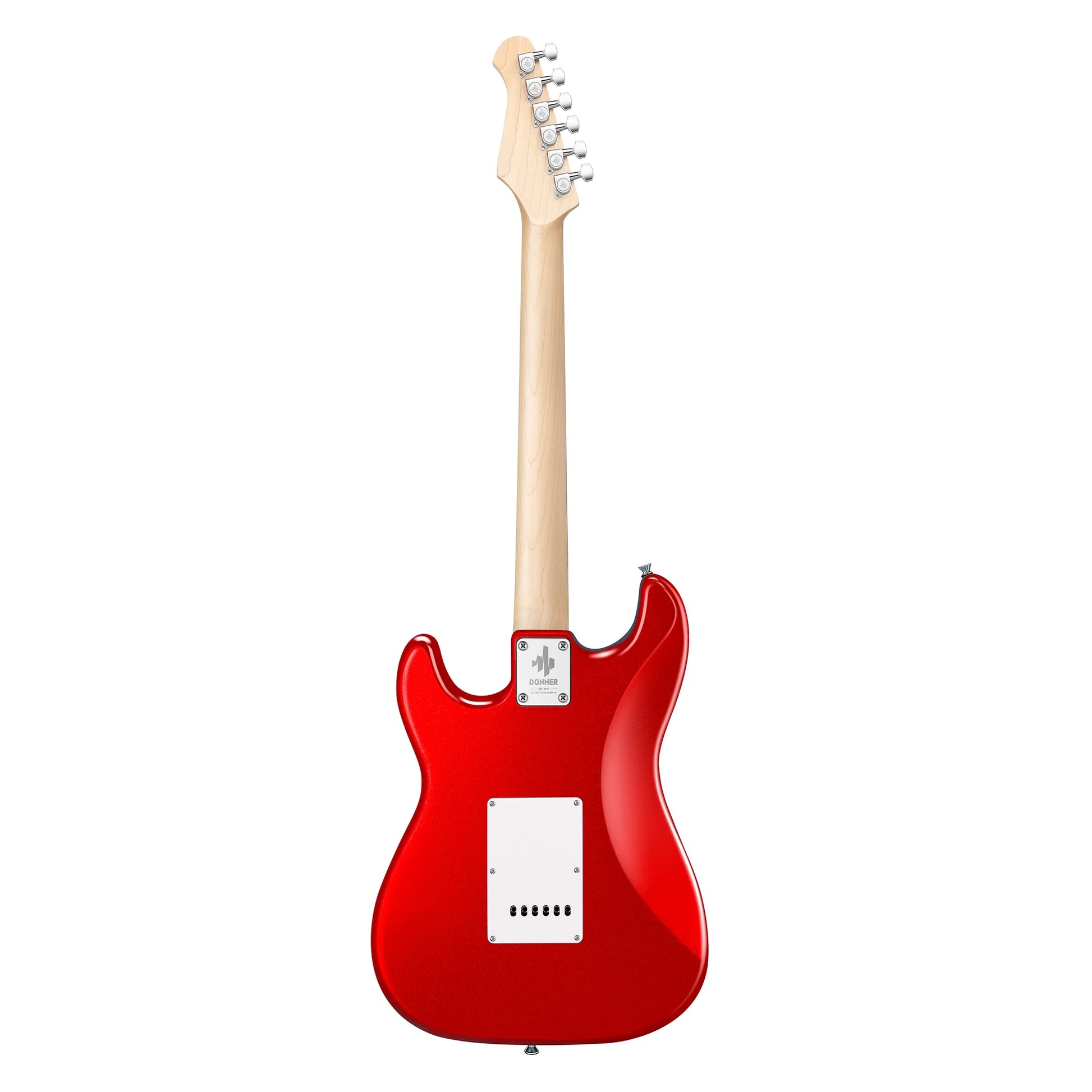 39" Electric Guitar Beginner Kit Solid Body Full Size Red HSS Pick up for Starter, with Amplifier, Bag, Digital Tuner, Capo, Strap, String,Cable, Picks DST-102R