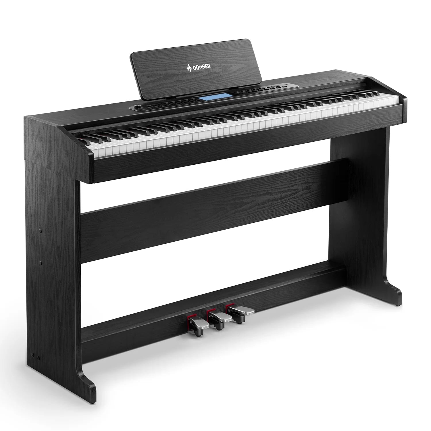 DDP-95 88 Key Weighted Upright Digital Piano for Beginners with 4.3" LCD