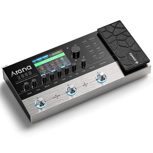 Arena 2000 Multi-Effect Guitar Pedal AMP Modeling Multiple Effects Processor