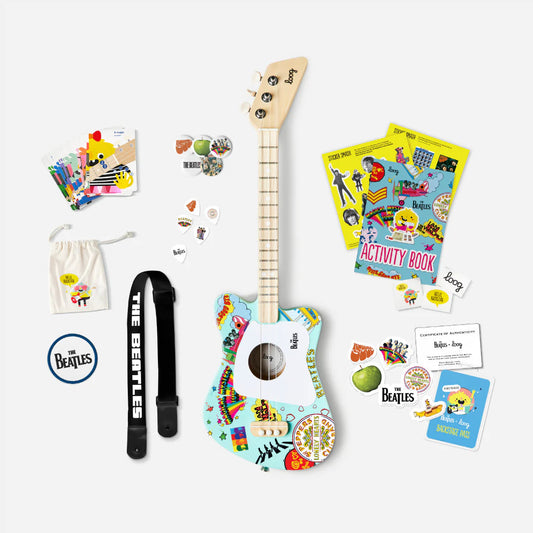 Beatles + Loog Mini Guitar