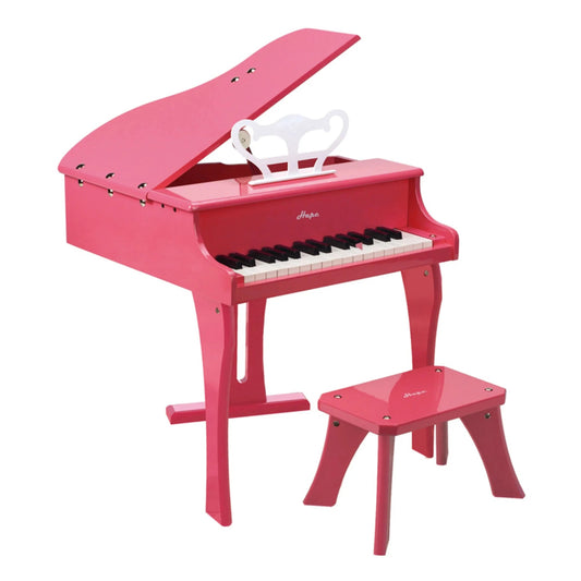 Happy 30 Key Grand Piano with Bench in Pink, Preschool & Kids