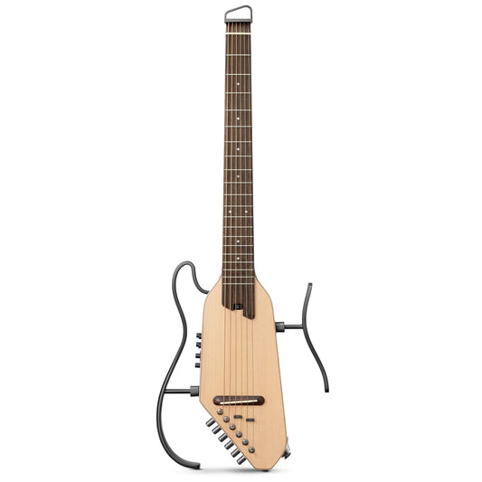 HUSH™ I PRO Acoustic-Electric Travel Guitar Kit with Sound Effects