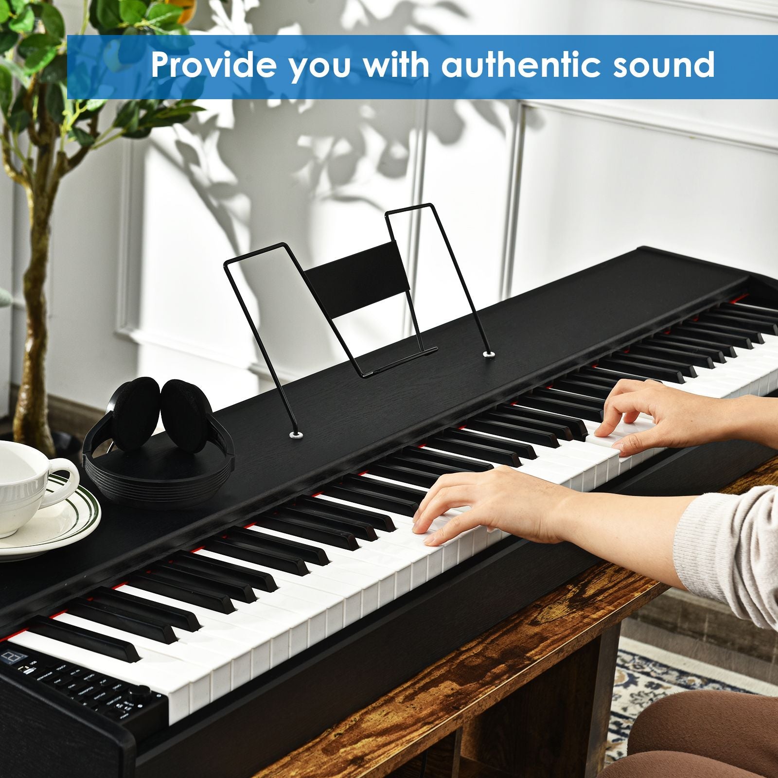 Full Size Weighted 88-Key Digital Piano for Beginner