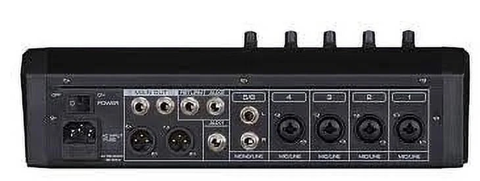 AMX7332- Professional Six-Channel Audio Mixer with USB Interface, Bluetooth, and DSP Sound Effects