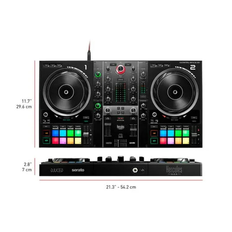 Hercules AMS-DJC-INPULSE-500 DJ Controller (4780909)