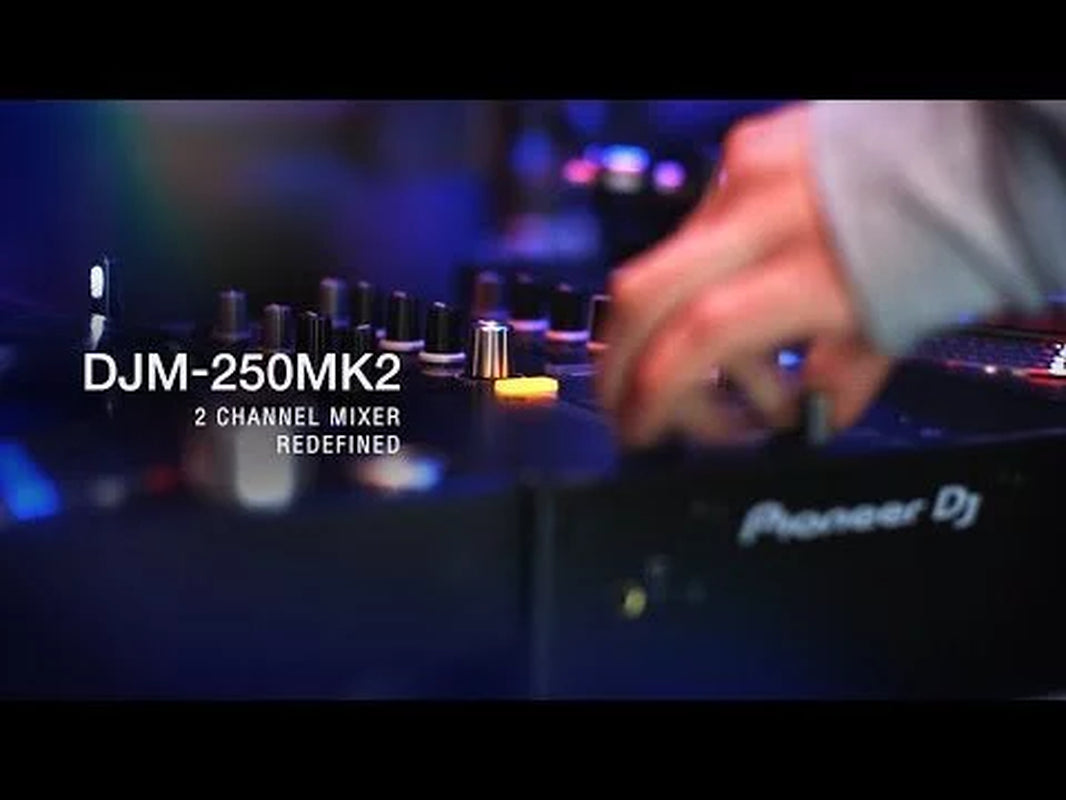 DJM-750MK2 4-Channel Professional DJ Club Mixer with USB Soundcard