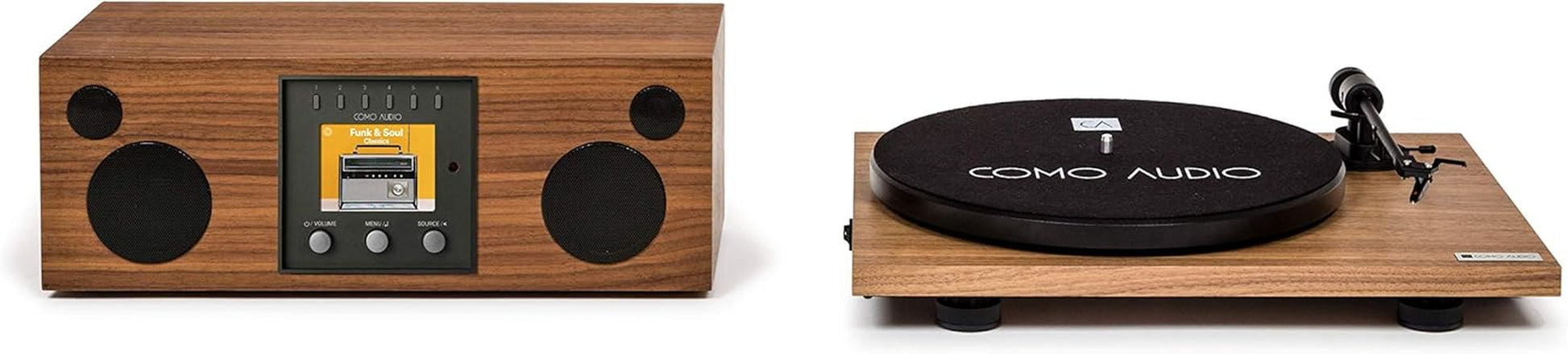 : Duetto + Turntable Analog Bundle (Walnut: Global Edition)