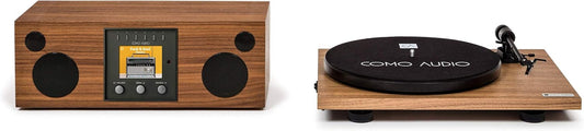 : Duetto + Turntable Analog Bundle (Walnut: Global Edition)