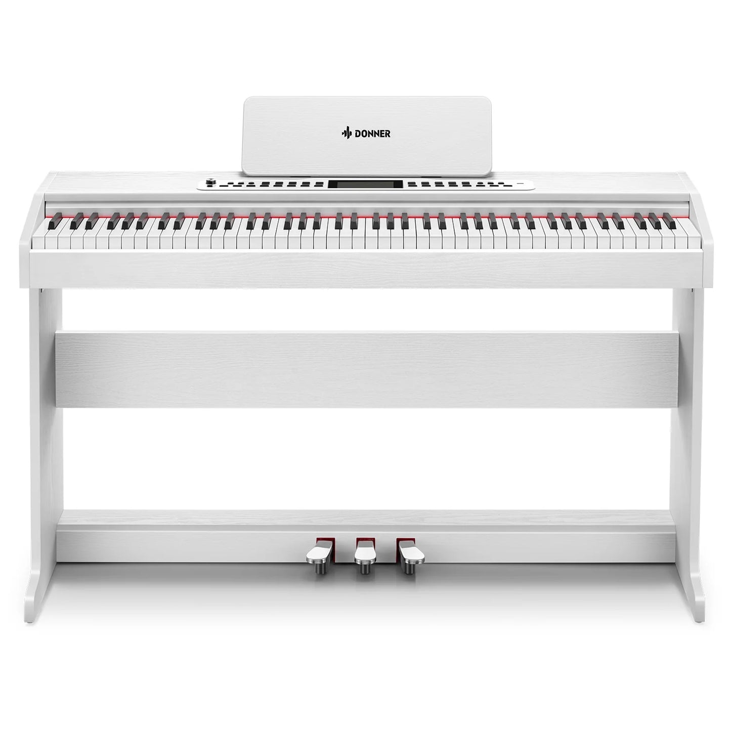 DDP-95 88 Key Weighted Upright Digital Piano for Beginners with 4.3" LCD