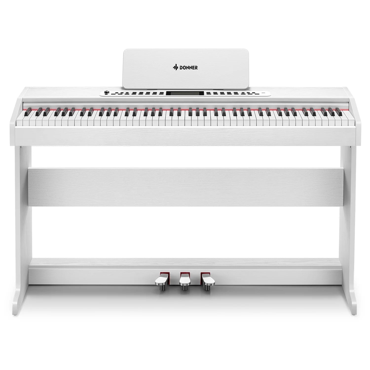 DDP-95 88 Key Weighted Upright Digital Piano for Beginners with 4.3" LCD